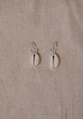 Cowrie Shell Hoops