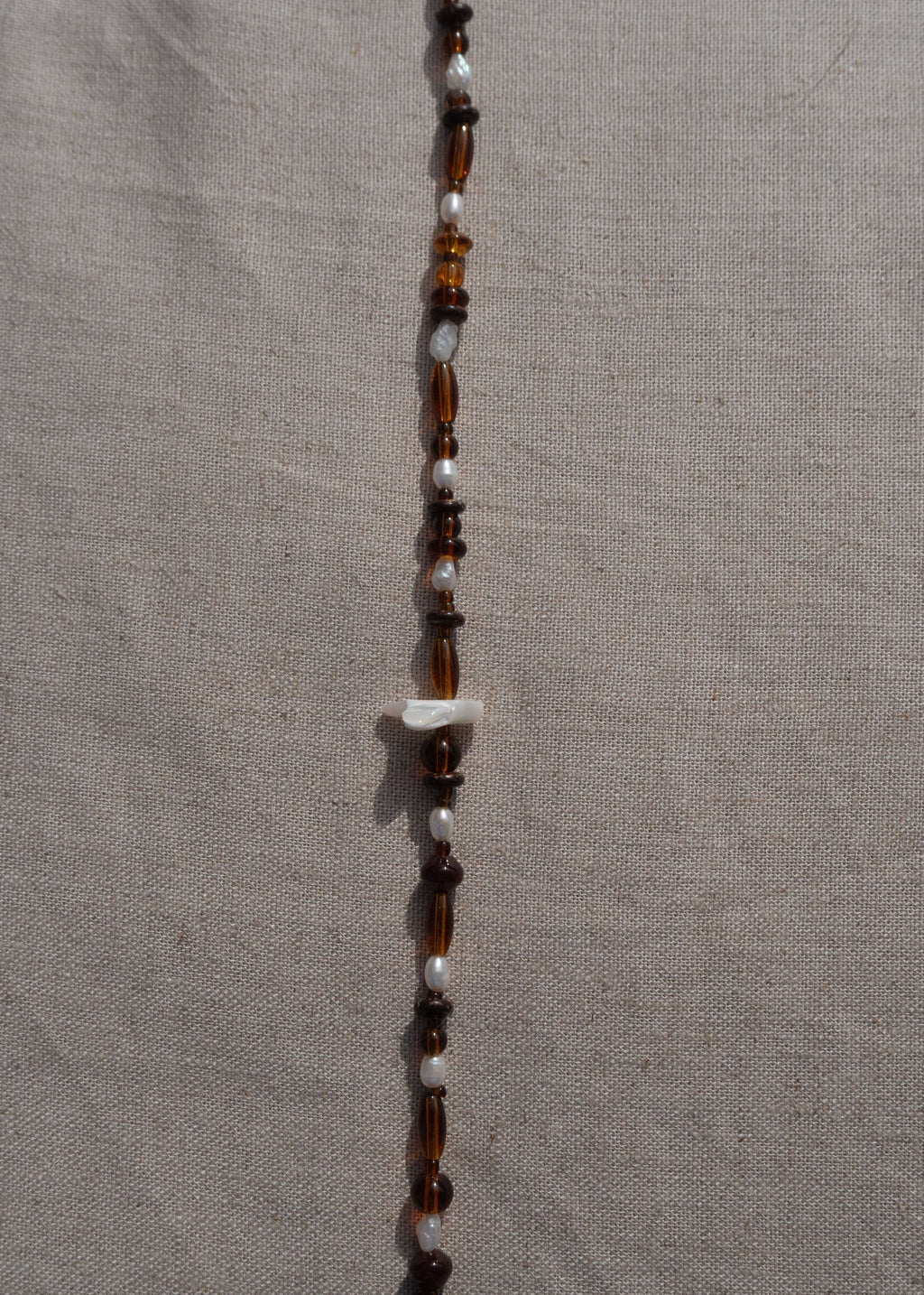 Earth & Pearl Necklace