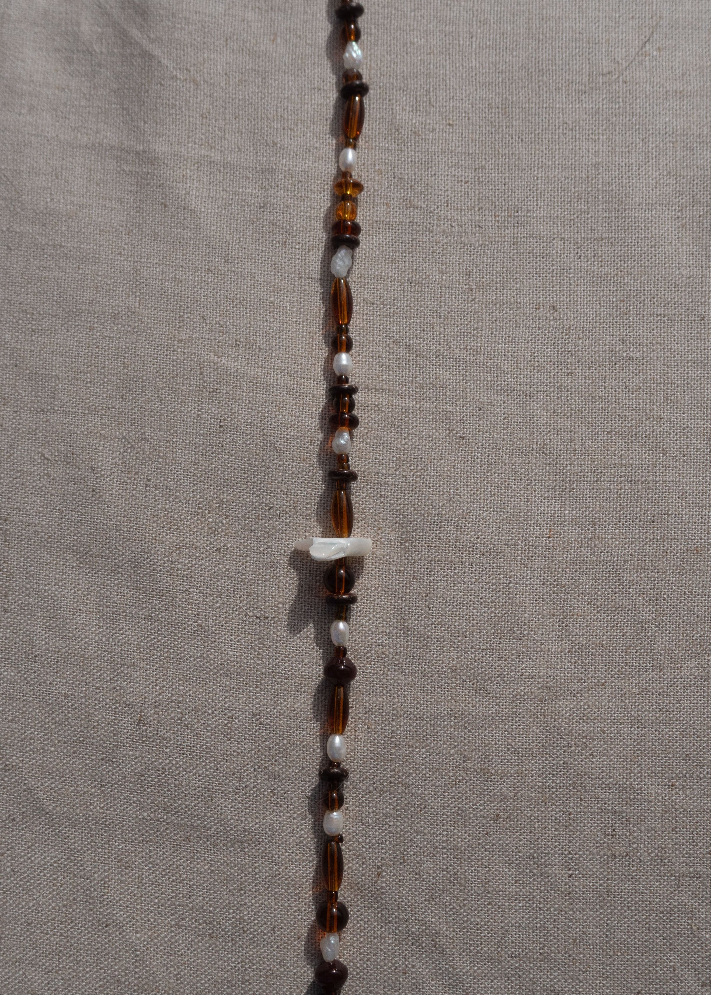 Earth & Pearl Necklace